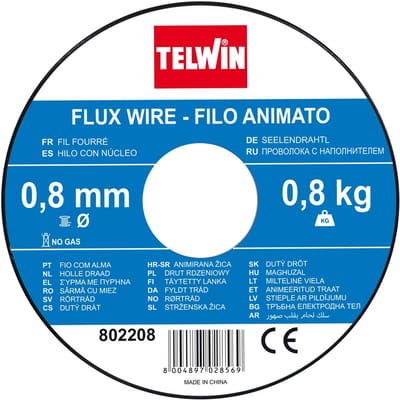 Fluxdraadspoel 0.8 mm - 0.8 kg voor Lassen