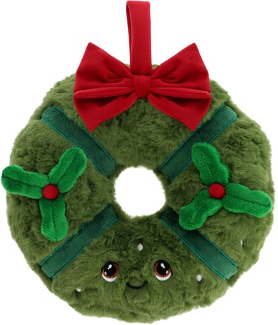 Keel toys kerstkrans - 22 cm - knuffels