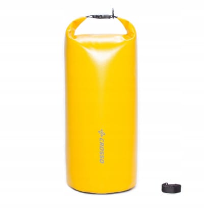 Crosso Dry Bag Geel Waterdichte Fietstas 40L