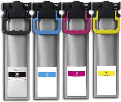 Inktcartridges Geschikt voor Epson T11D1-T11D4 | Multipack van 4 stuks Geschikt voor Epson Workforce Pro WF-C5390DW (BAM), WF-C5890DWF (BAM), WF-C5390DN