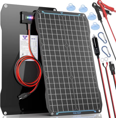 Zonnepanelen Compleet Pakket - Plug & Play met Stekker - Zonnepaneel Plat Dak - ( Amount of W ) - Slim