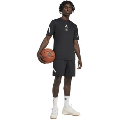Adidas Unisex Performance Paris Basketball Travel Z.n.e. Short Men  Maat: L | Korte Broeken Outlet | Unisex | Zwart