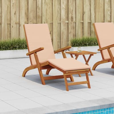 vidaXL - Ligstoel - die - kan - leunen - en - vouwen - 55 - x - 146 - x - 91 - cm