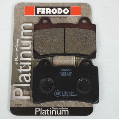 Remblokken Ferodo voor Motor Yamaha 850 TDM 3VD 4TX 1991 tot 1995 linksvoor / rechtsvoor Nieuw