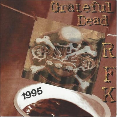 CD GRATEFUL DEAD - RFK KTS52223 Kiss The Stone 1996 Japan Rock Gebruikt beige