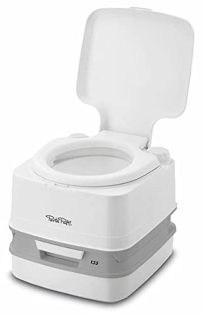 Draagbaar Toilet met Roterende Uitgiettuit