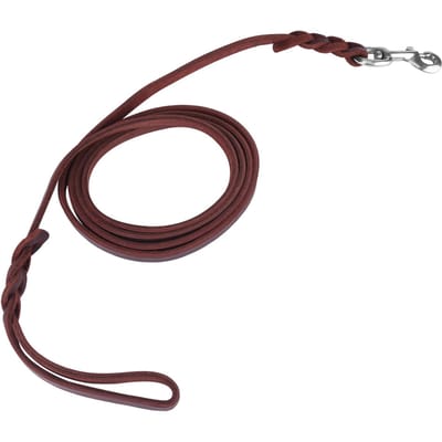 3 Types Laisse pour Chien de Compagnie Corde de Sécurité Ceinture en Cuir de Vache et Cuir Pour Marcher Courir Entraînement Type 3 black