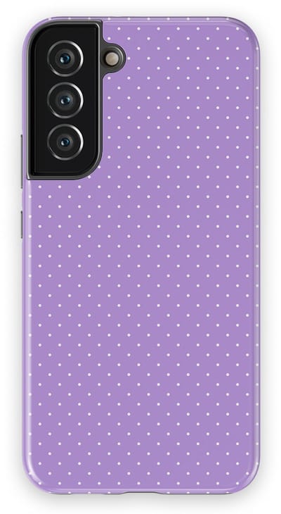 Micro Dots Tough Hoesje Samsung Galaxy S22 Plus | Geschikt Voor Mag | Stippen Motief Backcover Samsung Galaxy S22 Plus Mauve Dots