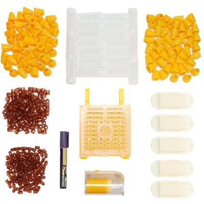 Koningin Kweekset Plastic Bijen Kweekset Kooi Markeerflesje Imkerij Gereedschap Accessoires brown