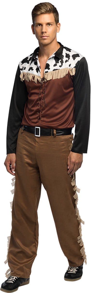 Boland - Kostuum Cowboy Austin (XL) - Volwassenen - Cowboy - Western - Wilde Westen