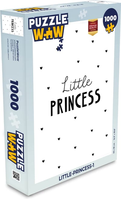 Puzzel Spreuken - Little princess - Meisjes - Prinses - Quotes - Legpuzzel - Puzzel 1000 stukjes volwassenen