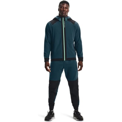 Fleece hoodie met volledige rits Under Armour RUSH™