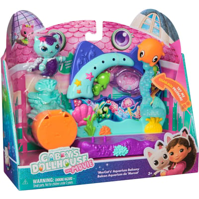 Gabby’s Poppenhuis De Film – Meerminkat's Aquarium Balkon Speelset