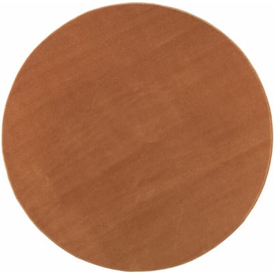 Muratap Relax samba rond wasbaar effen vloerkleed uni tapijt - 160 cm rond