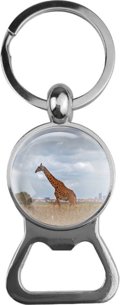 Bieropener Glas - Giraffe