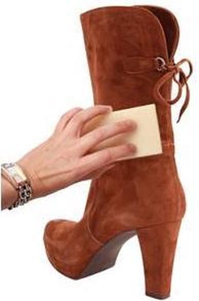 Nubuck en Suede Crepe Block - 55x60x10 mm - reiniging en opruwing van duur materiaal