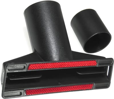 Dparts kleine zuigmond met rode strip - 32mm + 35mm - stofzuiger meubelzuigmond - universeel stofzuigermondstuk - geschikt voor Miele Bosch Siemens Philips AEG Karcher