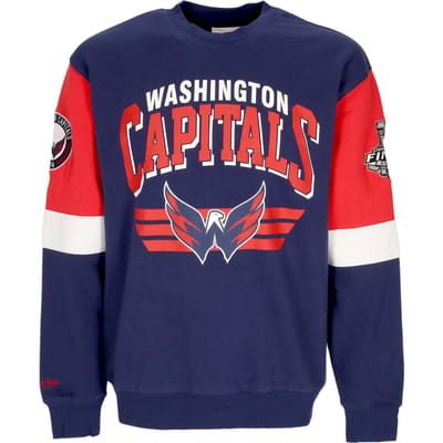 Herensweatshirt met ronde hals NHL All Over Crew 3.0 Wascap Originele teamkleuren