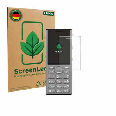 2 Stuks Screenprotector voor Nokia 130 Music - Hoogwaardige Beschermfolie transparant