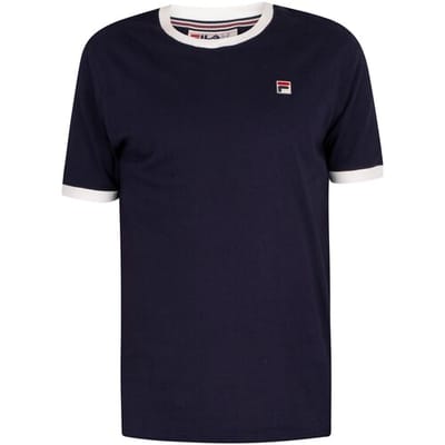 T-shirt Fila Marconi T-Shirt Navy/White