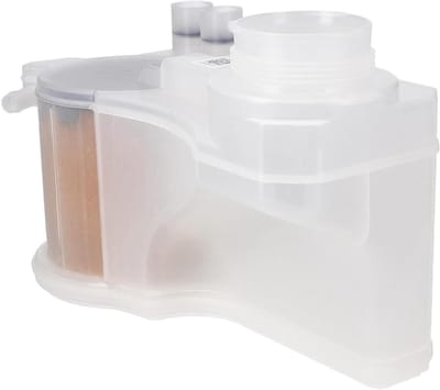 Vaatwasser Zoutreservoir - Waterontharder Reservoir - Vaat Dishwasher - Hybride Materiaal - 27 cm Lengte - Transparant