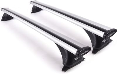 Dakdragers geschikt voor de Renault ESpace 2023> - Aluminium - Hoog laadvermogen 100kg - Wingbar - Zilver - Merk Farad