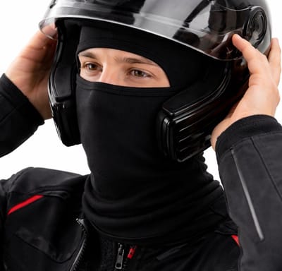 Balaclava Bivakmuts Zwart – Multiuse Gezichtsmasker & Nekwarmer – Motormuts voor Skiën, Snowboarden, Fietsen & Motorrijden – Unisex