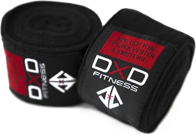 Boksen Hand Wraps - Binnenhandschoenen Zwachtels - Pols Bescherming - Extra Dik Vulling - 4.5 Meter Lengte - Zwart