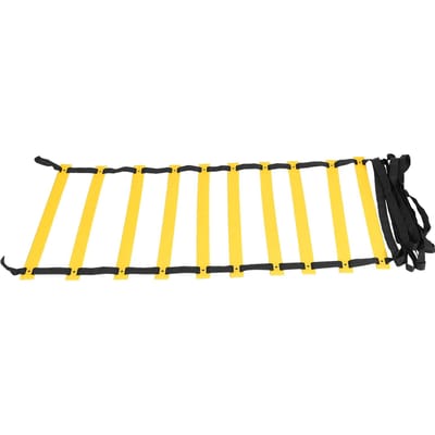 Polypropyleen Training Agility Snelheidsladder Trappen Voetenwerk voor Voetbal Fitness Accessoire Zwart Touw yellow