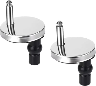 Toilet Seat Mount - RVS - Universele Reserveonderdelen - Herbruikbare Toiletdekselhouder - Geschikt voor de meeste Toiletdeksels