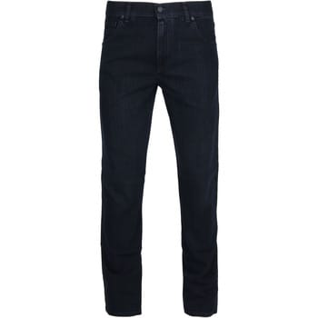 Alberto - Heren Jeans - Heren - W36 X L32 - Blauw - Katoen - 8237-1393-Stone