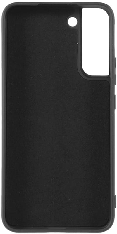 Jaym, Hoesje geschikt voor Samsung Galaxy S22 - Siliconen met Microvezel, Blauw