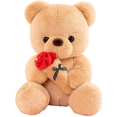 1/2/S 25cm/9.84Inch Schattige Roze Teddybeer Pluche Speelgoed Kleine Knuffelpop Zachte Pluche voor Meisjes Romantisch Valentijnsdag Cadeau