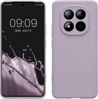 kwmobile telefoonhoesje geschikt voor Xiaomi Redmi Note 15 4G / 5G / Poco M8 5G - Hoesje voor smartphone - Precisie camera uitsnede - In lavendel