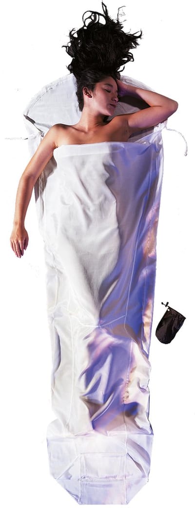 Cocoon Mummyliner - Lakenzak - Zijde - Wit