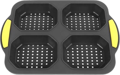 Siliconen broodvorm - Bakvorm voor brood - Brood bakken thuis - Flexibel en duurzaam materiaal - 25x19x3 cm