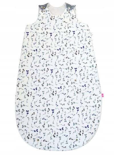Zip-A-Round Baby Slaapzak Katoen 2-in-1 (TOG 2) Blauwe Bladeren 3-18 m