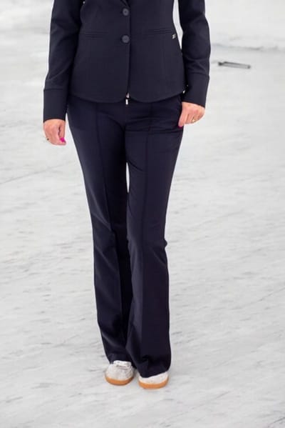 TQ Amsterdam Broek Tamara Basic Travel 00tq086a Black Dames Maat - M