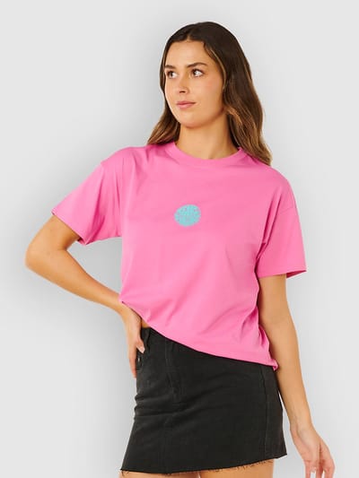 Rip Curl Icons Of Surf Relaxed T-Shirt roze
