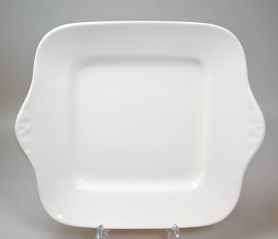 Wedgwood - White China - Gebaksschaal vierkant - 25cm