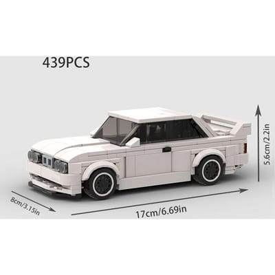 MOC M3 DTM Raceauto Stad Sport Bouwstenen Bakstenen Superauto Racers Klassiek Voertuig Kinder Speelgoed Voor Jongens Cadeau