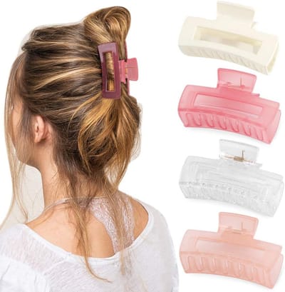 Haar Kralen Klemmen voor Dun Haar - 4 Stuks