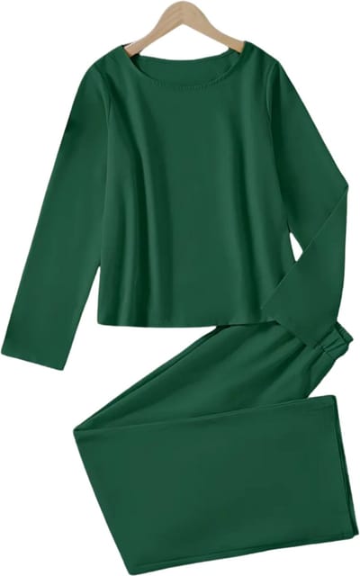 Livano Linnen Broek Dames - Zomerbroek - Volwassenen - Lange Broek - Pantalon - Strandbroek - Zomer - Ibiza Stijl - Donkergroen - Maat S