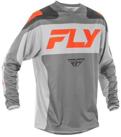 Fly Racing F-16 Trui Met Lange Mouwen Grijs 2XL Man