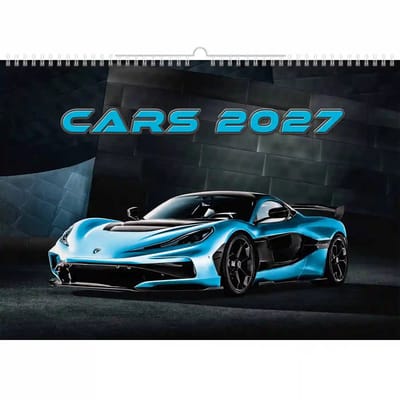C153-27 Sportwagens Kalender Kalender A3+ 2027