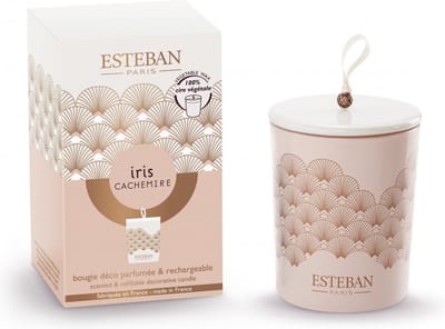 Esteban Classic Iris Cachemire Geurkaars Decoratief 180gr