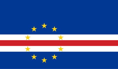 Vlag Kaapverdië 300x450cm