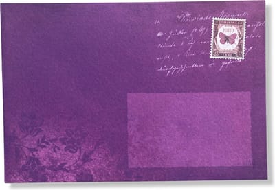 Cards & Crafts Luxe Gekleurde Enveloppen - 50 stuks - Paars - B6 - 175X120 mm - 120grms