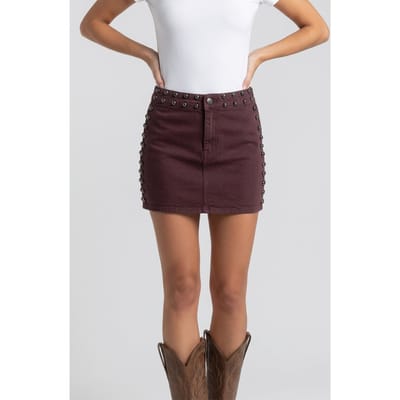 & Other Stories Fideline Skirt Brown Size: 34 | Mini Skirts Outlet | Dames | Bruin