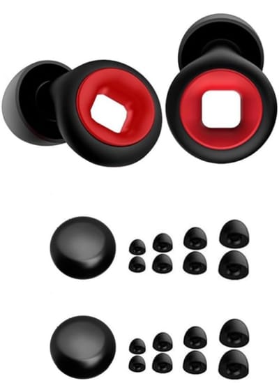 2 Paar Oordopjes Voor Motorfiets - oordoppen slapen - Oordoppen - Windgeluiden en Snurken - Snoring Quiet Earbuds voor Nacht Slaap - Slaaphulp - Met 4 Maten XS/S/M/L